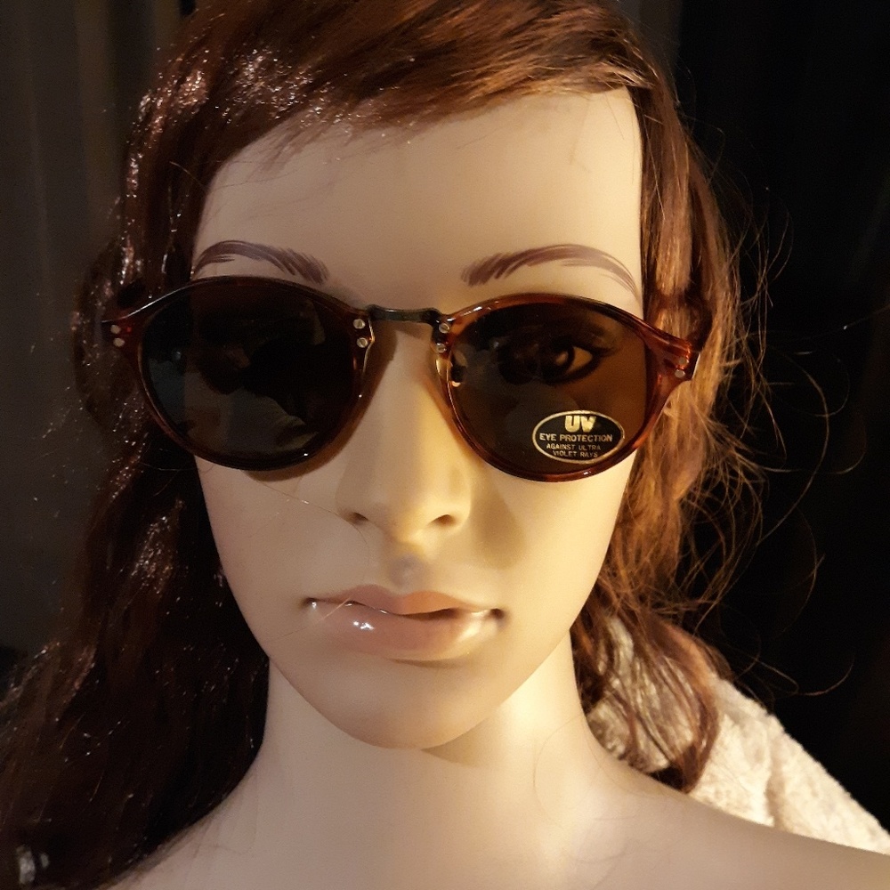 Sunglasses Dark Shaded Leopard Print Sunglasses